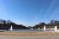 World War II Memorial National Mall Royalty Free Stock Photo