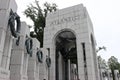 World War II Memorial Royalty Free Stock Photo