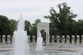 World War II Memorial Royalty Free Stock Photo