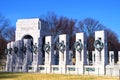 World War II Memorial Washington DC Royalty Free Stock Photo