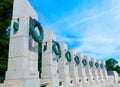 World War II Memorial in washington DC USA Royalty Free Stock Photo