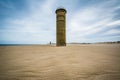 World War II Observation Tower at Cape Henlopen State Park in Re Royalty Free Stock Photo