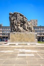 World war memorial in Le Havre, France Royalty Free Stock Photo