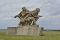 World war monument at Hrabyne, Czech republic Royalty Free Stock Photo