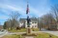 World War One memorial in Hopkinton, MA, USA Royalty Free Stock Photo