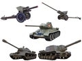 World war red army soviet guns cannons tanks