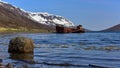 World War 2 shipwreck in Iceland