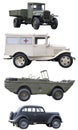 Old soviet army vehicles