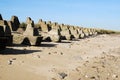 World War 2 Tanks Trap Invasion Defences Isle of Grain Rochester Kent England UK