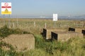 World War 2 Tanks Trap Invasion Defences Isle of Grain Rochester Kent England UK