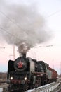 World war train steam train german