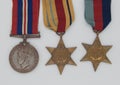 British World War Two medals WWII