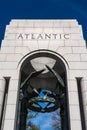 World War Two Memorial Closeup Detail Architecture Landmark Wash Royalty Free Stock Photo