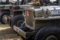 World War Two U.S. Army Jeep Royalty Free Stock Photo