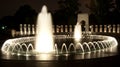 World War Two (WWII) Memorial at night