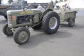 US Navy WW2 tractor on display in Salem, Oregon Royalty Free Stock Photo