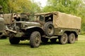 World war 2 vehicles show set up