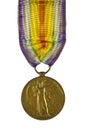 World War 1 Victory Medal Royalty Free Stock Photo