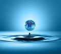 World Water Day Concept Background. Royalty Free Stock Photo