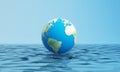 World water day, saving water quality campaign and environmental Royalty Free Stock Photo