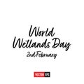 World Wetlands Day