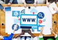 World Wide Web Internet Online Illustration Concept