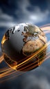World wide web: internet system, global site, browser platform, digital space, data network, user connection, hyperlink Royalty Free Stock Photo