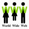 World Wide Web sign