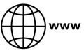 World Wide Web. Simple Line Globe Icon vector illustration Royalty Free Stock Photo