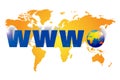 World wide web - www Royalty Free Stock Photo