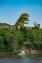 World's largest model Dionasar Drumheller alberta canada Royalty Free Stock Photo