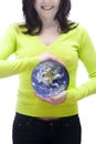 World in your hands Royalty Free Stock Photo