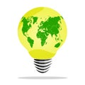 worldbulb Royalty Free Stock Photo