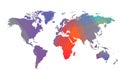 Color worldmap