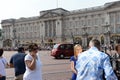 Worlds media outside Buckingham Palace