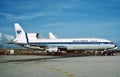 WORLDWAYS CANADA lockheed L-1011 100 TRISTAR . Royalty Free Stock Photo