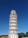 Worldwide famous Leaning Tower of Pisa