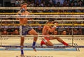 The worldwide famous muay thai fighting, Thailand