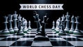 The Worldwide Love for Chess King and Queen middle of the Chess Board