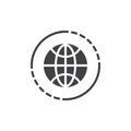 Worldwide vector icon