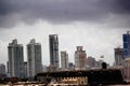 Worli Fort with the Worli Skyline in background Royalty Free Stock Photo