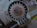 Metal worm drive Royalty Free Stock Photo