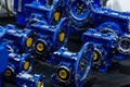 Worm gear reducers for sale Royalty Free Stock Photo
