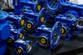 Worm gear reducers for sale Royalty Free Stock Photo