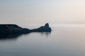 Worm`s Head along the Gower Peninsula, with Evening Light