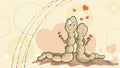 Worms in love