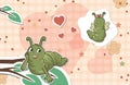 Worms in love