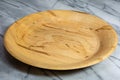 Wormy Maple Wood Bowl Royalty Free Stock Photo