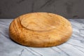 Wormy Maple wood serving bowl
