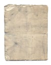 Worn Antique Paper Royalty Free Stock Photo